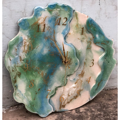 Resin Art Wall Clock
